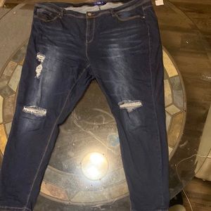 Royalty torn denim jeans